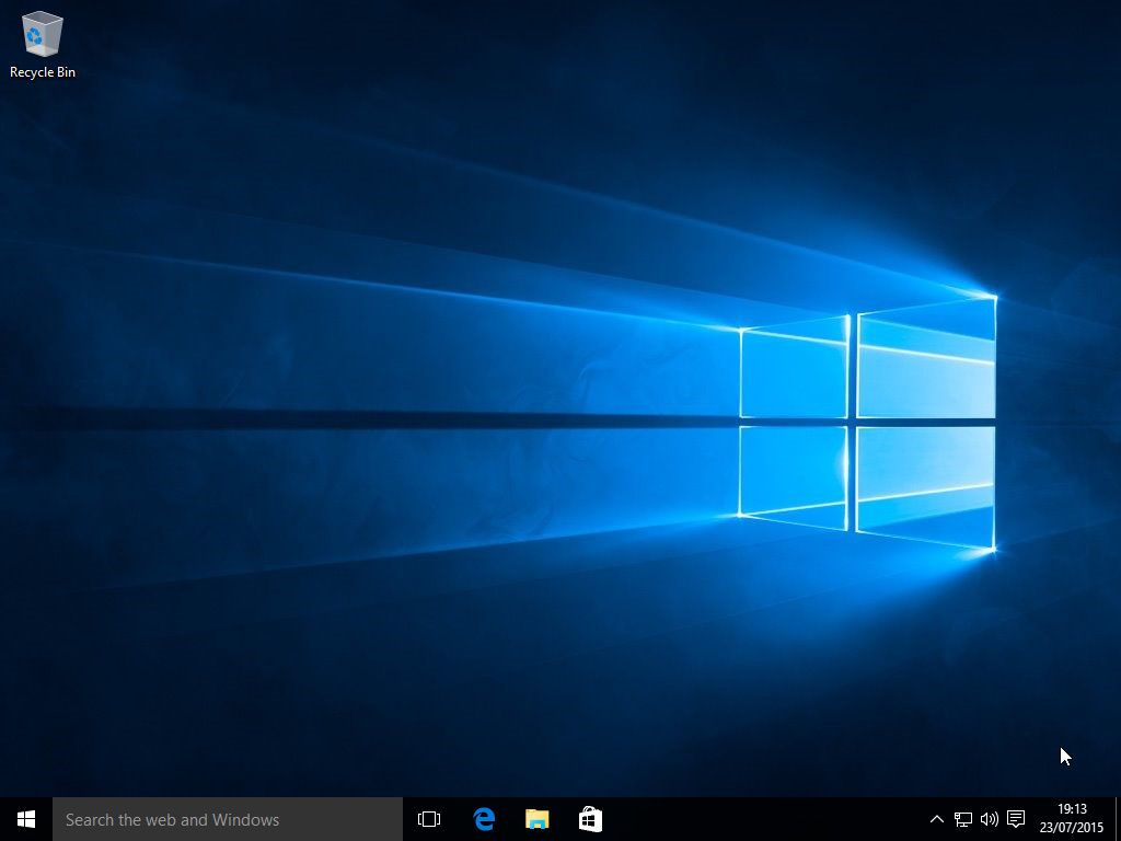 Escritorio Windows 10